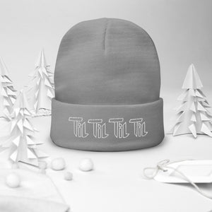 Bestickte Beanie