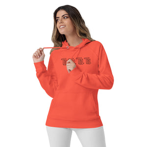 TiL Bio-Raglan-Hoodie ORANGE