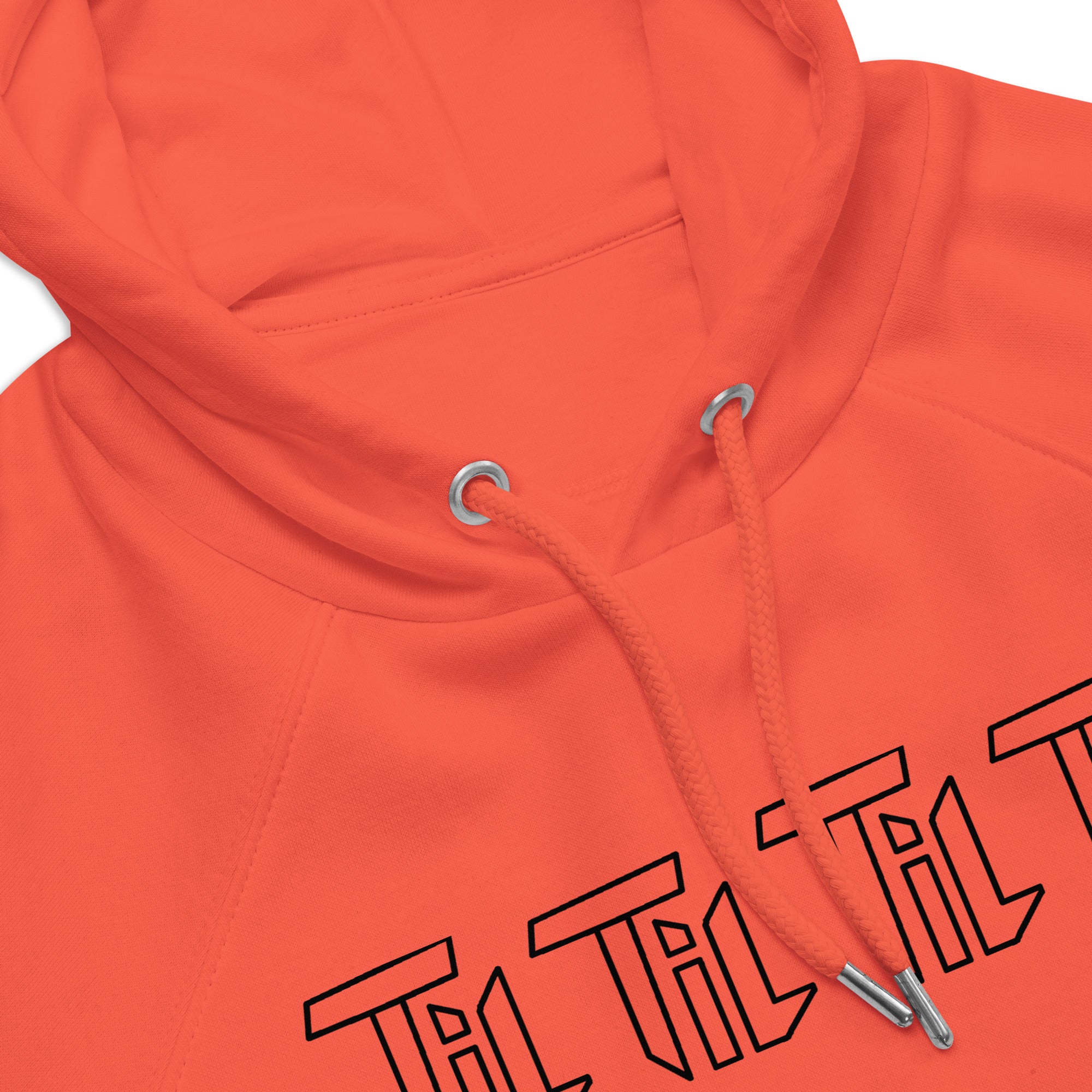 TiL Bio-Raglan-Hoodie ORANGE